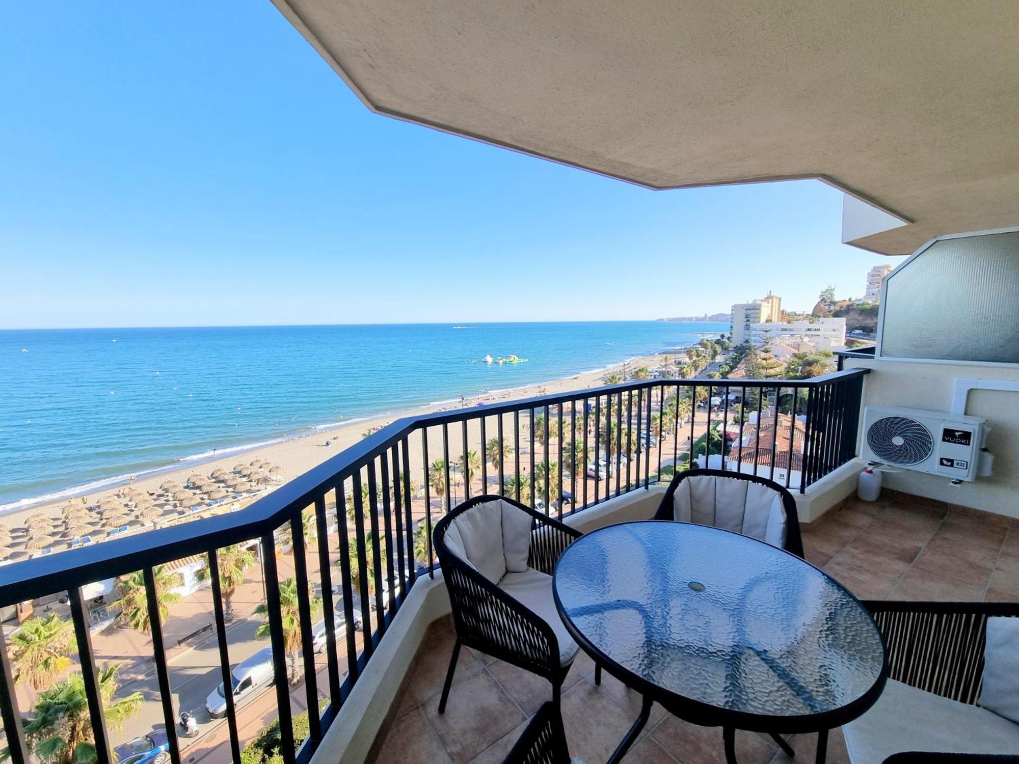 Las Antillas II Front Sea Views Pool Fuengirola Bagian luar foto