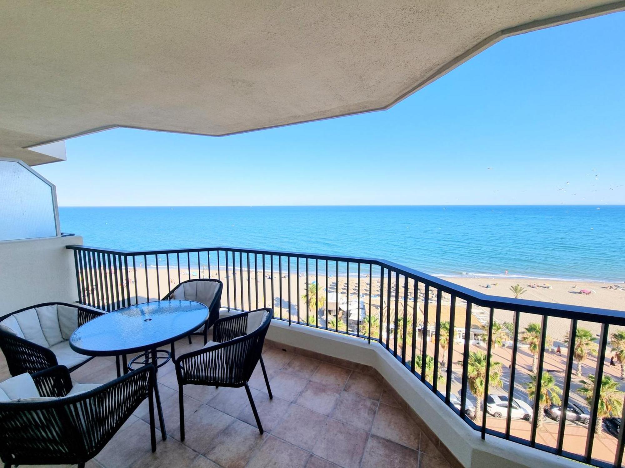 Las Antillas II Front Sea Views Pool Fuengirola Bagian luar foto
